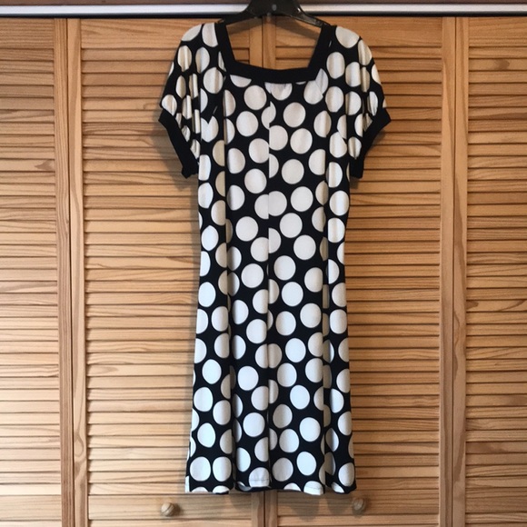 Retro polka-dot dress, NWOT - Picture 4 of 4